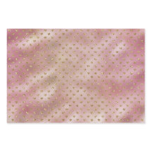 Roze Gold Glam Ombre Gold Glitter Hearts