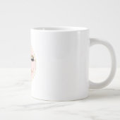 Roze Gold Glitzy Black Eyelashes Extra Grote Beker (Rechts)