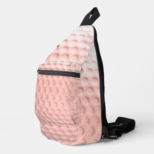 Roze Golf Ball Sport Sling Bag