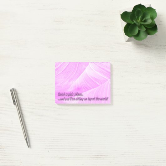 Roze golf post-it® notes (Kantoor)