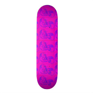 roze golfslagmatroos skateboard