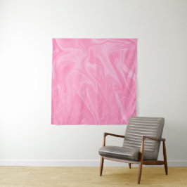 Roze golven schilderen | Beste minimale abstracte  Wandkleed