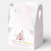 Roze Goud Bloemen Kroon Prinses Verjaardag Favorie Bedankdoosjes (Geopend)