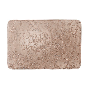 Roze Goud Blush Roze Glam Glitter Chic Badmat