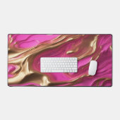 Roze & Goud- Bureaumat (Keyboard & Muis)