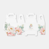 Roze & Goud Elegant Quinceañera Bedankdoosjes (Uitgevouwen)