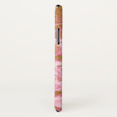 Roze, Goud en Wit Marmer Elegant Modern Case-Mate iPhone Case (Achterkant / rechts)
