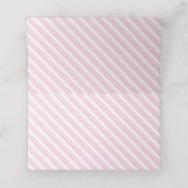 Roze & Goud Magische Regenboog Eenhoorn Party (Binnenkant ongevouwen)