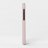 Roze Goud Minimaal Gepersonaliseerd Initiaal Monog Case-Mate iPhone Case (Achterkant/links)