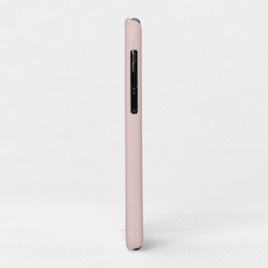 Roze Goud Minimaal Gepersonaliseerd Initiaal Monog Case-Mate iPhone Case (Achterkant/links)