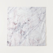 Roze Goud Roze Grijs Marmer Draai Glitter Achtergr Wandkleed (Voorkant (horizontaal))