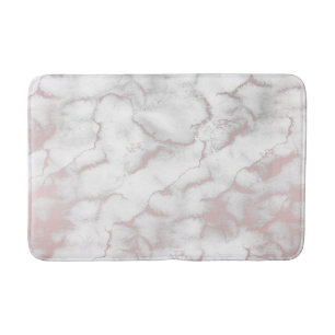 Roze Goud Roze Marmer Modern Chique Trend Badmat
