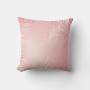 Roze goud vintage Damask Kussen