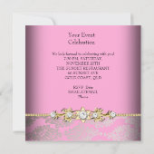 Roze goudcrème in reliëf kaart (Achterkant)