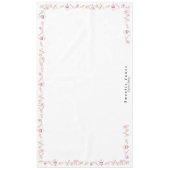 Roze gouden bakkerij - Kokergereedschap & Besmetti Tafelkleed (Voorkant)