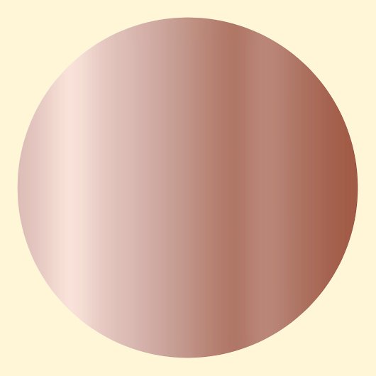 Roze Gouden Blanco Sjabloon, DIY Tekst Kunst Logo Ronde Sticker