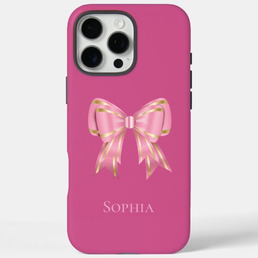 roze gouden boog Case-Mate iPhone case (Achterkant)