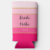 Roze Gouden Bruidsmeisjes Bruid Stam (Achterkant)