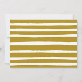 Roze | Gouden Corporate Kerstfeest uitnodiging (Achterkant)