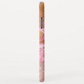 Roze Gouden Glitter en Sparkle Marble Case-Mate iPhone Case (Achterkant/rechts)
