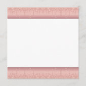 Roze Gouden Glitter Programma Gepersonaliseerde Aa (Voorkant)