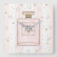 Roze & Gouden Harten Paris Parfum Chic Mode