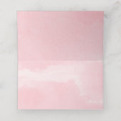 Roze gouden hartjes Valentijnsdag schattig (Binnenkant ongevouwen)