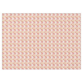 Roze Gouden Kerstmis Merry Pattern#17 ID1009 Tafelkleed (Voorkant (Horizontaal))