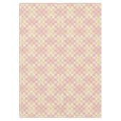 Roze Gouden Kerstmispatroon#28 ID1009 Tafelkleed (Voorkant)