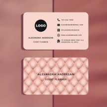 Roze Gouden Metalen Kubus Zeshoek Luxe Logo