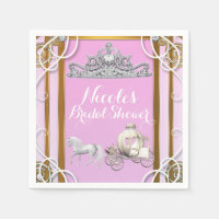 Roze Gouden Prinsessen Kroon & Koets Sweet 16 Fees