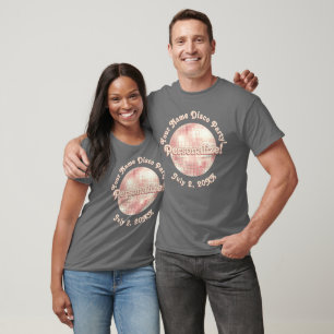 Roze Gouden Retro Disco Bal PERSOONLIJKE T-Shirt