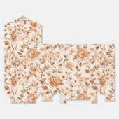 Roze Gouden Rozen Bedankdoosjes (Ongevouwen)