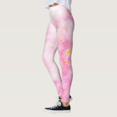 Roze Gouden Sparkle Leggings (Links)