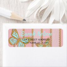 Roze gouden strepen en andijvie