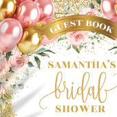 Roze Gouden Trouwfeest Bordeaux Guestbook Gastenboek