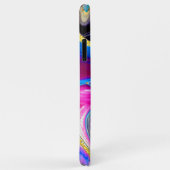 Roze goudglittermarmer van classy Case-Mate iPhone case (Achterkant/rechts)