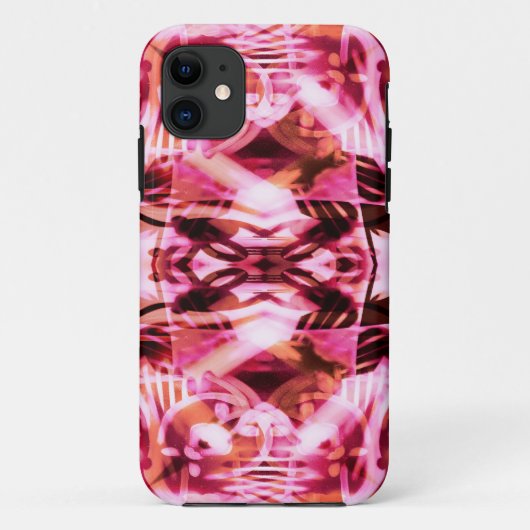 Roze graffiti-patroon Case-Mate iPhone case (Achterkant)