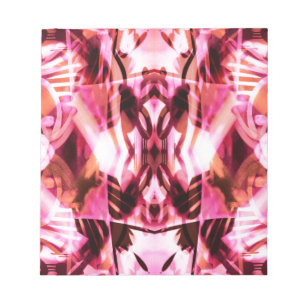 Roze graffiti-patroon notitieblok