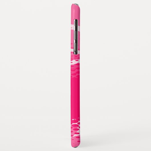 Roze grafische dierlijke afdruk Case-Mate iPhone case (Achterkant/links)