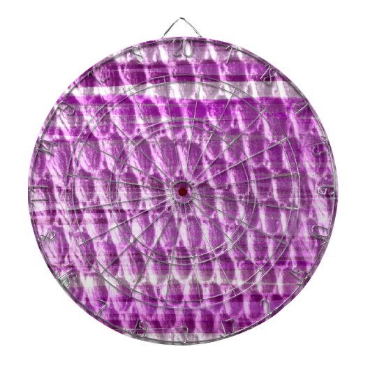Roze grafische vormgeving dartbord (Voorkant)