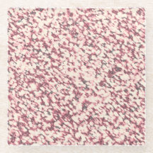 Roze graniet steen textuur glas onderzetter