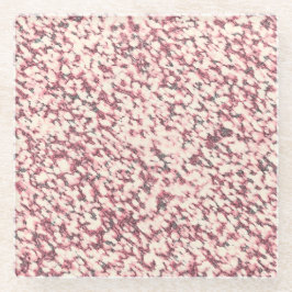 Roze graniet steen textuur glas onderzetter glazen onderzetter