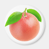Roze grapefruit magneet (Voorkant)