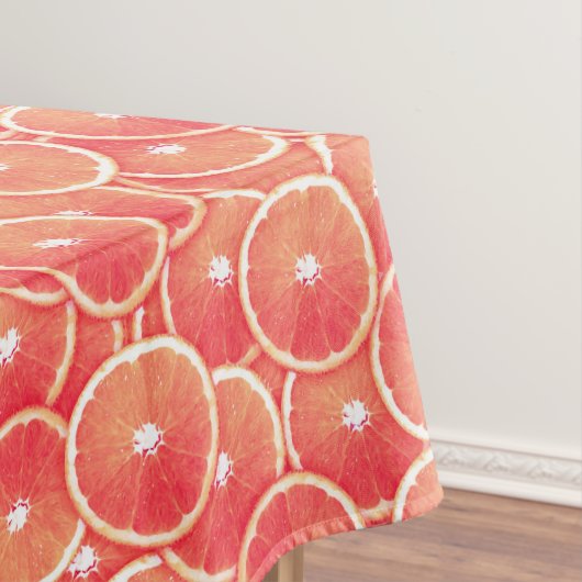 Roze grapefruitmoes tafelkleed (Voorbeeld)