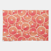 Roze grapefruitmoes theedoek (Horizontaal)