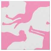 Roze Great Dane Stof (Close Up)