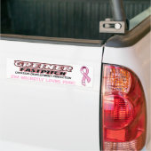 Roze Greiner Fastpitch Bumpersticker (Op Truck)