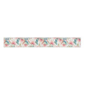 Roze Grevillea en Eucalyptus Grosgrain Lint (Voorkant)