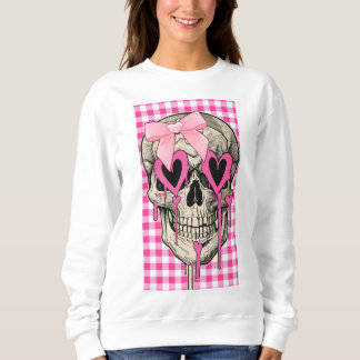 Roze griezelige Halloween Trui